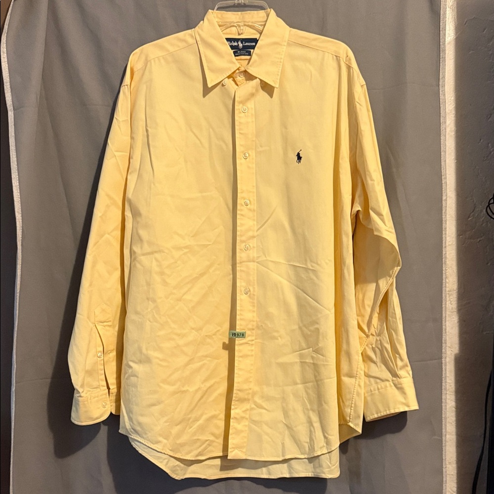 Polo by Ralph Lauren Blake Men's Yellow Button Shirt